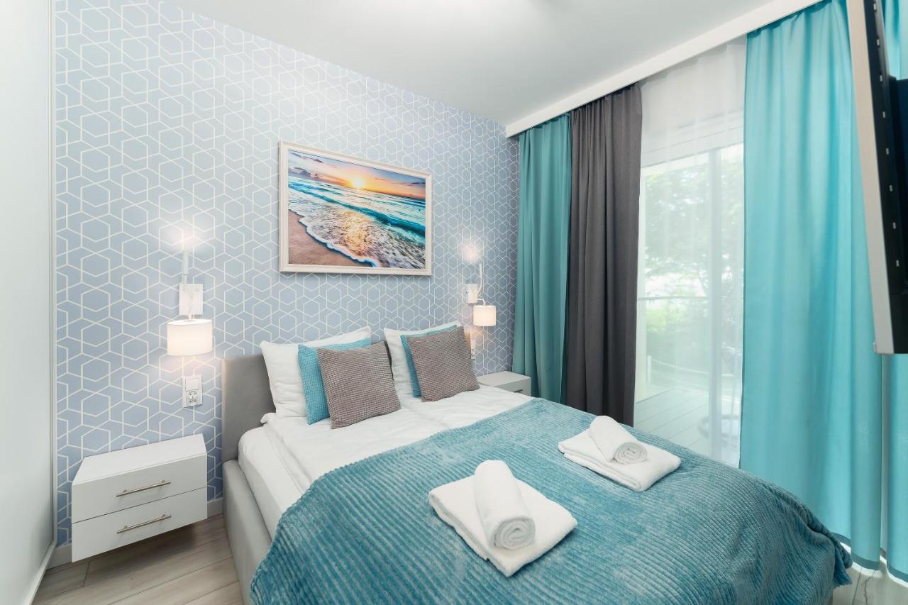 Apartament Z Widokiem Na Morze - Blekitna Perla By Perlowa Przystan Rent เชียโนเซตี ภายนอก รูปภาพ