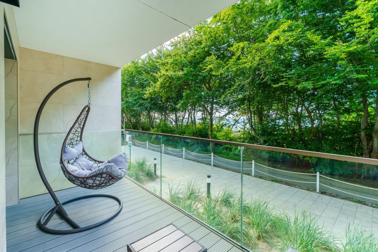 Apartament Z Widokiem Na Morze - Blekitna Perla By Perlowa Przystan Rent เชียโนเซตี ภายนอก รูปภาพ