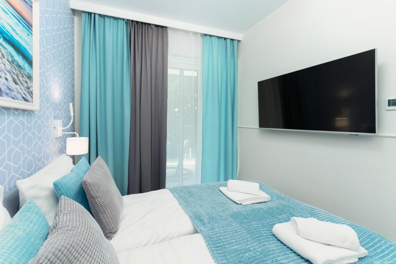 Apartament Z Widokiem Na Morze - Blekitna Perla By Perlowa Przystan Rent เชียโนเซตี ภายนอก รูปภาพ