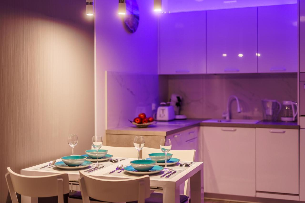 Apartament Z Widokiem Na Morze - Blekitna Perla By Perlowa Przystan Rent เชียโนเซตี ภายนอก รูปภาพ