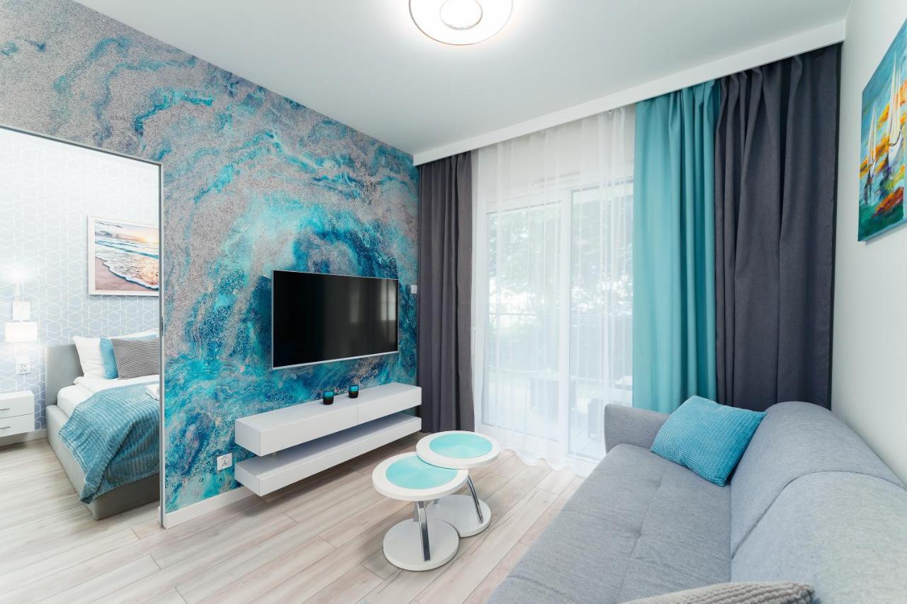 Apartament Z Widokiem Na Morze - Blekitna Perla By Perlowa Przystan Rent เชียโนเซตี ภายนอก รูปภาพ