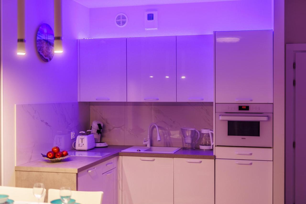 Apartament Z Widokiem Na Morze - Blekitna Perla By Perlowa Przystan Rent เชียโนเซตี ภายนอก รูปภาพ