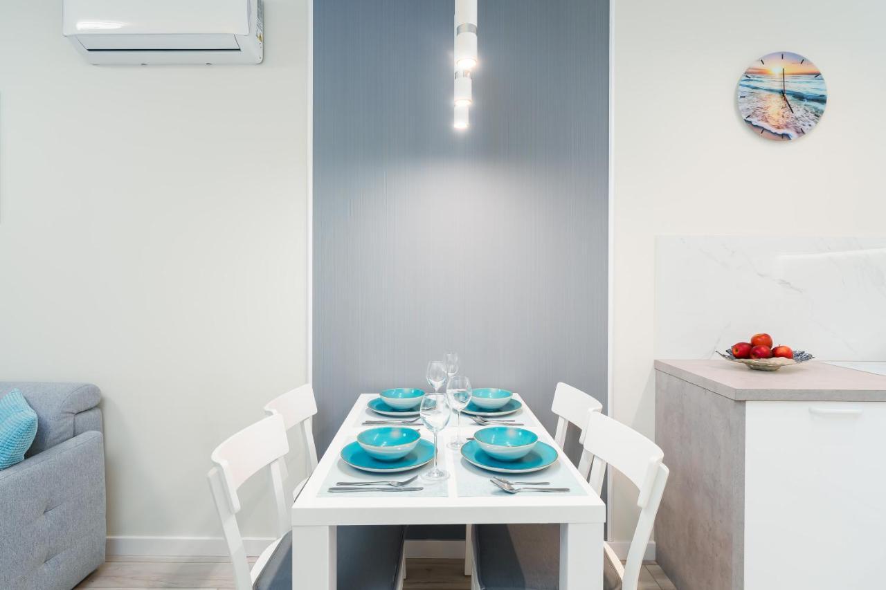 Apartament Z Widokiem Na Morze - Blekitna Perla By Perlowa Przystan Rent เชียโนเซตี ภายนอก รูปภาพ