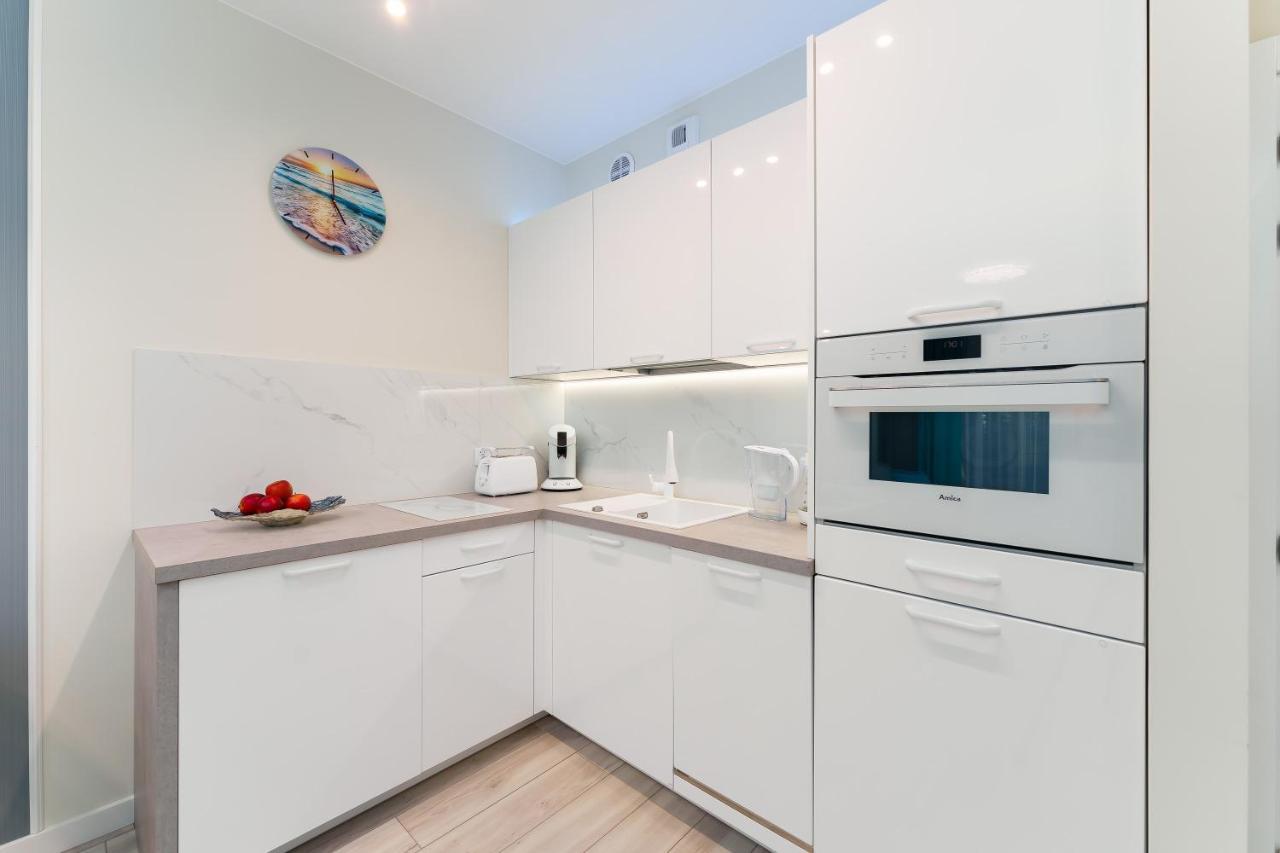 Apartament Z Widokiem Na Morze - Blekitna Perla By Perlowa Przystan Rent เชียโนเซตี ภายนอก รูปภาพ