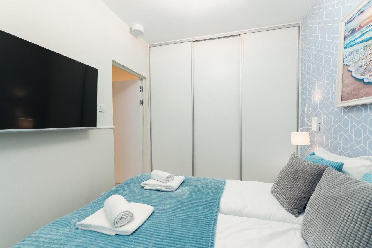 Apartament Z Widokiem Na Morze - Blekitna Perla By Perlowa Przystan Rent เชียโนเซตี ภายนอก รูปภาพ