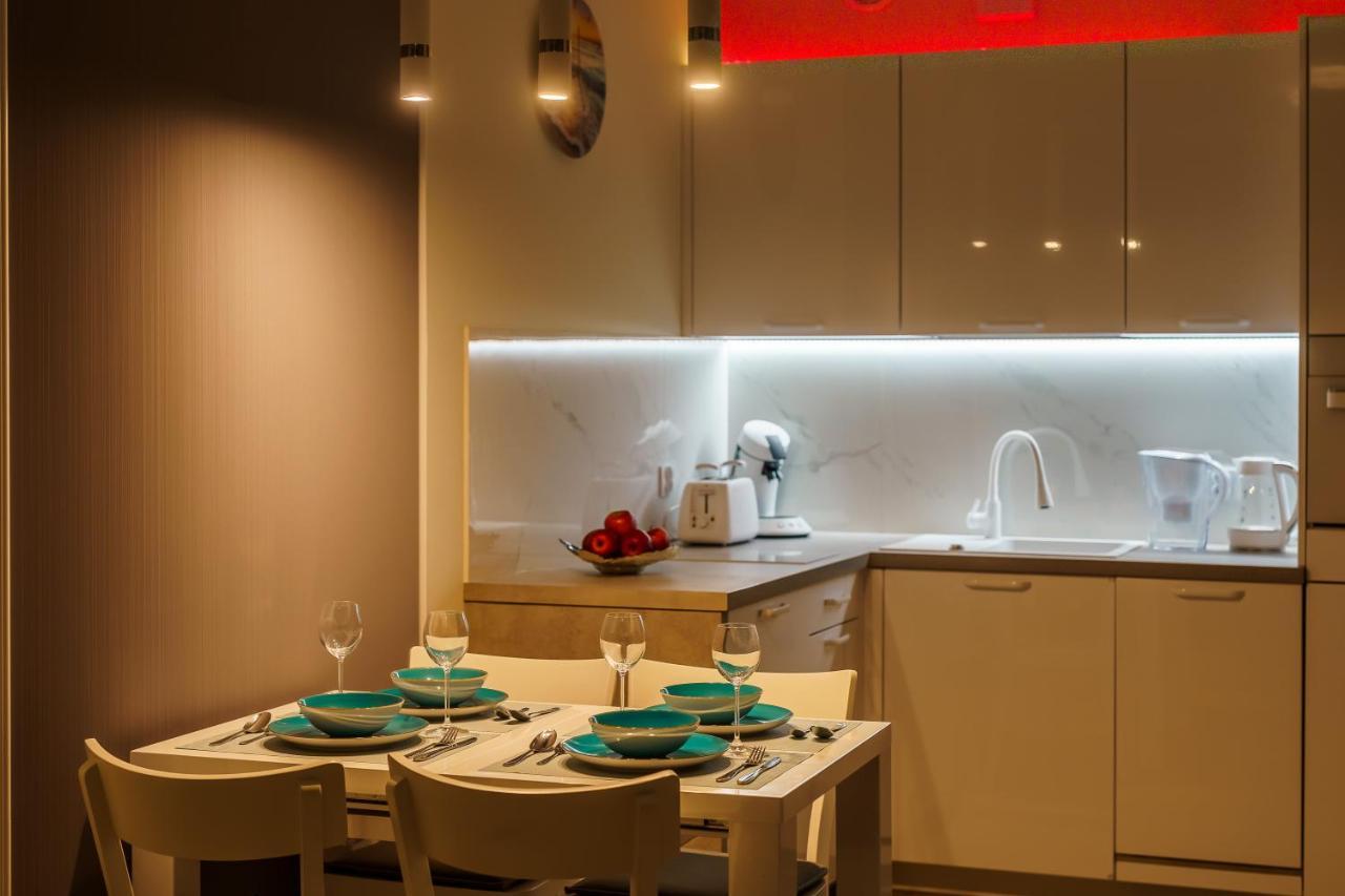 Apartament Z Widokiem Na Morze - Blekitna Perla By Perlowa Przystan Rent เชียโนเซตี ภายนอก รูปภาพ