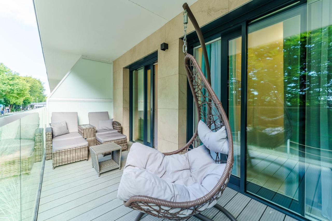 Apartament Z Widokiem Na Morze - Blekitna Perla By Perlowa Przystan Rent เชียโนเซตี ภายนอก รูปภาพ